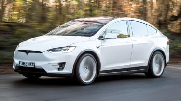 Tesla Model X - tracking